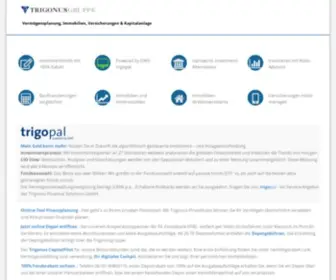 Trigonus.de(TRIGONUS bietet ein Direktkunden) Screenshot