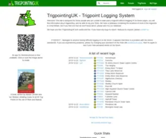 Trigpointinguk.com(Trigpoint) Screenshot