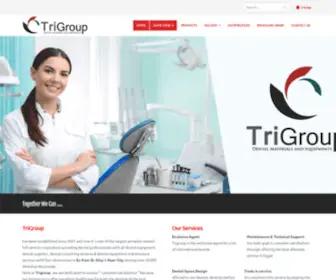 Trigroup-EG.com(Dental Equipments & Materials) Screenshot