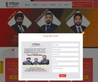 Trigyaedu.com(Best IIT Coaching in Chandigarh) Screenshot