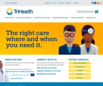 Trihealth.org(TriHealth) Screenshot