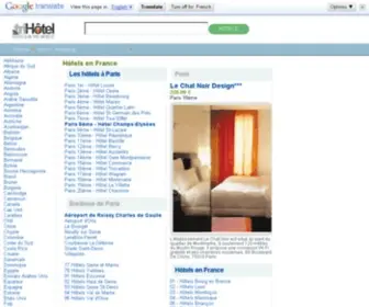 Trihotel.com(Annuaire des hotels dans le Monde) Screenshot