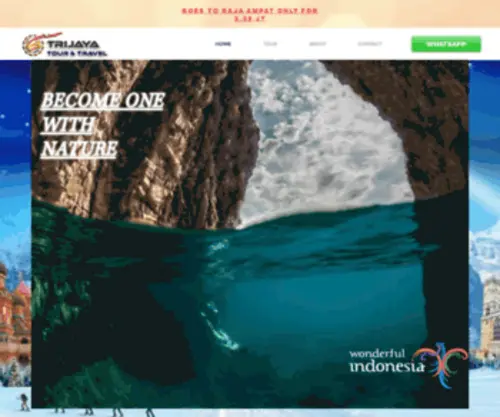 Trijayatour.co(Dapatkan Tour murah terbaik dengan banyak pilihan destinasi hanya di Trijaya Tour) Screenshot