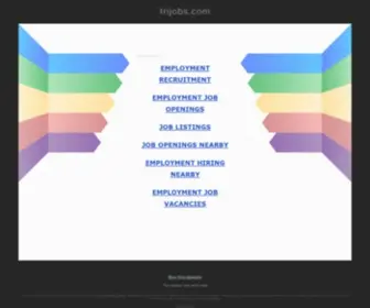 Trijobs.com(trijobs) Screenshot