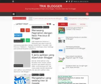 Trikblogger.net(Trik Blogger) Screenshot