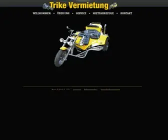 Trike-Fahren.com(Trike Vermietung Augustusburg Splash) Screenshot