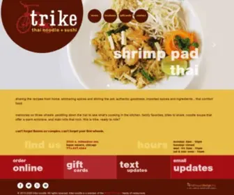 Trikechicago.com(Trike noodle) Screenshot