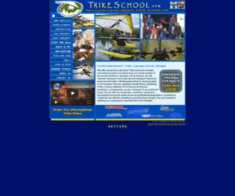 Trikeschool.com(Trikes, Ultralights, Instruction In Phoenix Arizona, Spokane, Seattle, And Cheney Washington Area) Screenshot