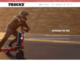 Trikke.com(The world) Screenshot