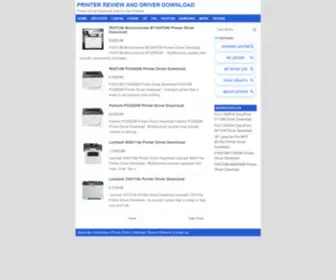 Trikprinter.com(PRINTER REVIEW AND DRIVER DOWNLOAD) Screenshot