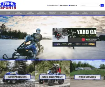 Triksports.com(Home TRI) Screenshot