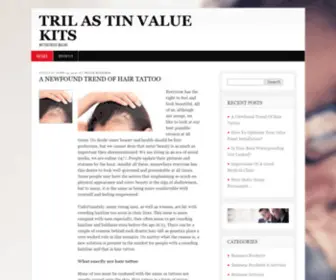 Trilastinvaluekits.com(Business Blog) Screenshot