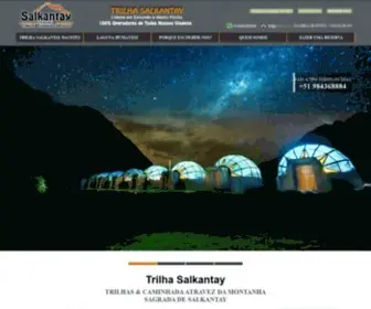 Trilha-Salkantay.com(Trilha Salkantay Machu Picchu) Screenshot