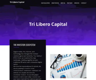 Triliberocapital.com(Tri Libero Capital) Screenshot