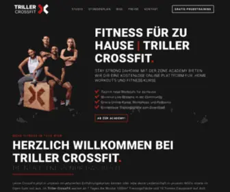 Trillercrossfit.com(Triller CrossFit) Screenshot