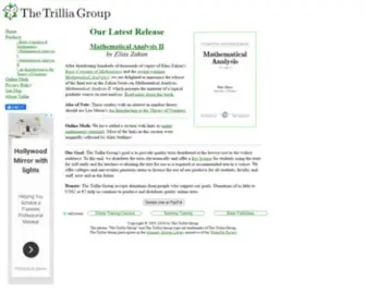 Trillia.com(The Trillia Group) Screenshot