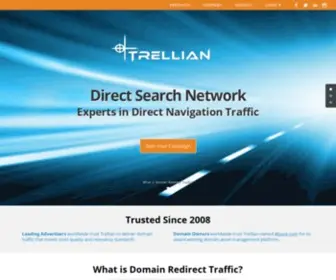 Trillion.com(Direct Navigation Traffic) Screenshot