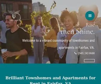 Trilliumapts.com(Apartments in Fairfax) Screenshot