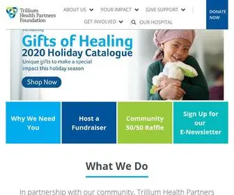 TrilliumGiving.ca(Trillium Health Partners Foundation) Screenshot