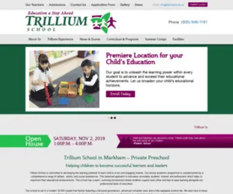 Trilliumschool.ca(Trilliumschool) Screenshot