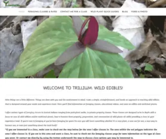 Trilliumwildedibles.com(Trillium) Screenshot