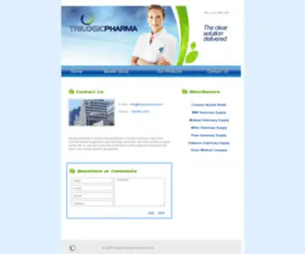TrilogicPharma.com(TriLogic Pharma) Screenshot