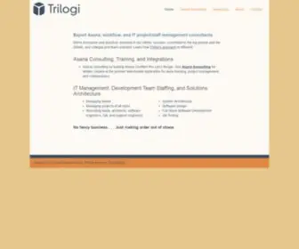 Trilogisoftware.com(Trilogi Software Solutions LLC) Screenshot