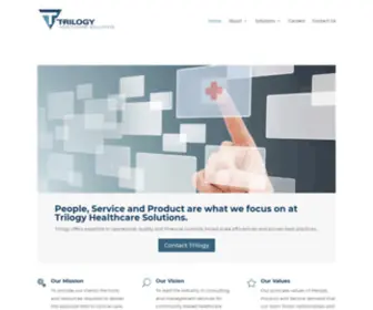 Trilogy-Health.com(Trilogy Healthcare Solutions) Screenshot