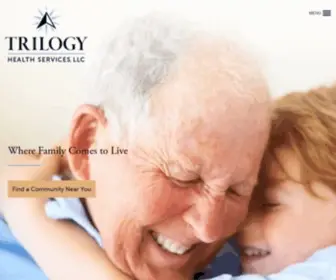Trilogyhs.com(Trilogy Health Services) Screenshot