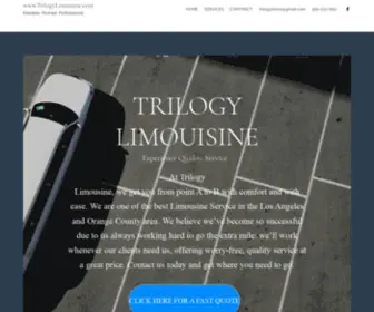 Trilogylimousine.com(Home) Screenshot