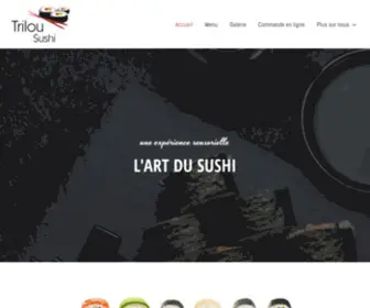 Trilousushi.ca(Trilou Sushi) Screenshot