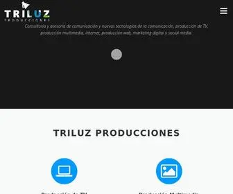 Triluz.com.pe(Producción Audiovisual) Screenshot