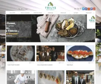 Trilyerestaurant.com(Trilye Restaurant) Screenshot