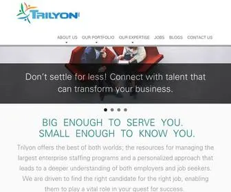 Trilyonservices.com(Trilyon, Inc) Screenshot