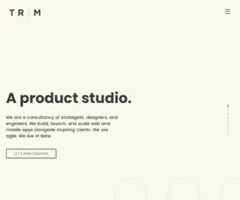 Trimagency.com(Agile App Development) Screenshot