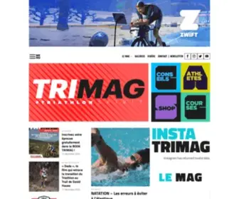 Trimag.fr(Trimag L'esprit du Triathlon) Screenshot