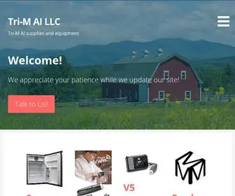 Trimai.com(Tri-M AI supplies and equipment) Screenshot