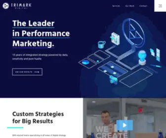 Trimarksolutions.com(Full-Funnel Marketing Agency) Screenshot