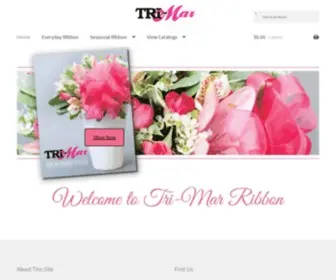 Trimarribbon.com(Tri-mar ribbon) Screenshot