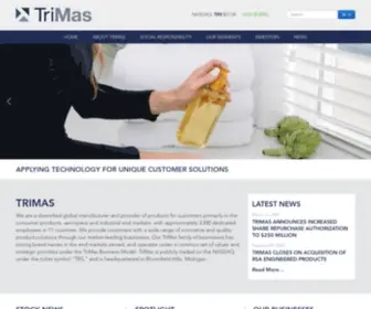 Trimascorp.com(TriMas) Screenshot