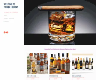 Trimaxliquors.com(Trimax Liquors) Screenshot