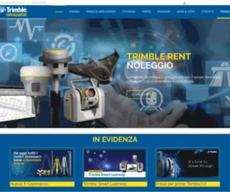 Trimble-Italia.com(Trimble Italia) Screenshot