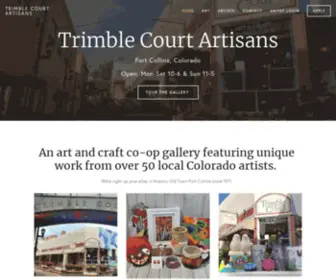 Trimblecourt.com(Trimble Court Artisans) Screenshot