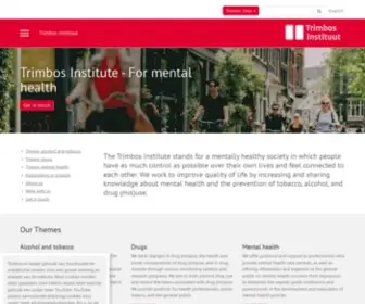 Trimbos.org(Trimbos Institute) Screenshot