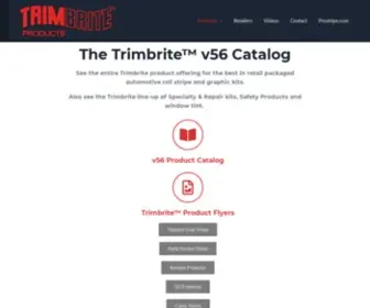 Trimbrite.com(Automotive Aftermarket Products) Screenshot