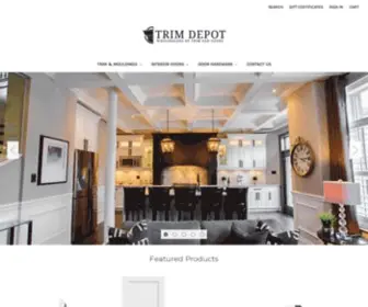 Trimdepot.ca(Trim Depot) Screenshot