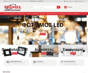 Trimel.gr(Ηλεκτρολογικός εξοπλισμός) Screenshot