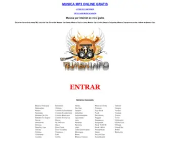 Trimen.info(Full Musica Mp3 Online Gratis En linea) Screenshot