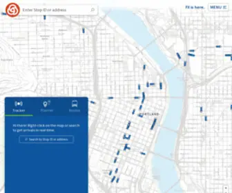 Trimet.org(Public Transit in the Portland Area) Screenshot