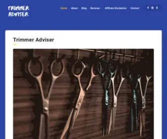 Trimmeradviser.com(Trimmer Adviser) Screenshot